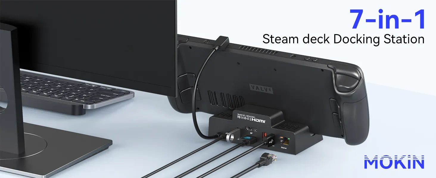 the best Steam Deck dock 2 -mokin