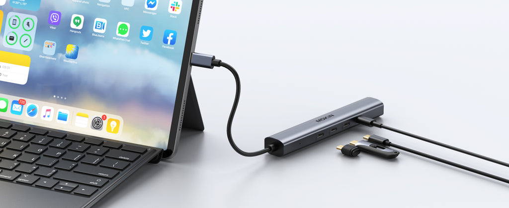 Mokin 5-IN-1 10Gbps USB C to USB C Hub Multiport Adapters