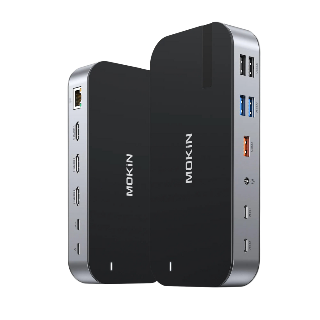 中古　MOKIN ドッグ　USB-C HDMI MODK705 16-in-1 USB-C Docking Station | Triple 4K HDMI