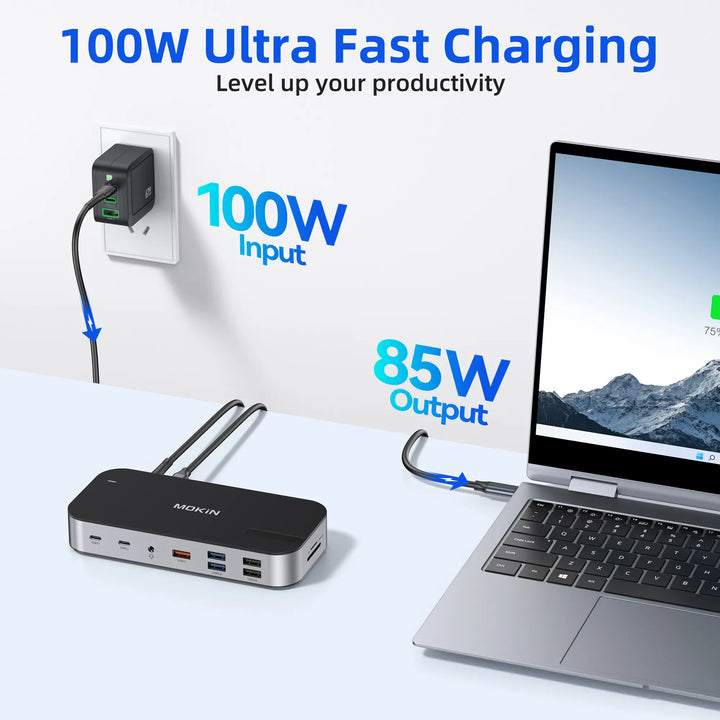 100W Ultra Fast Charging
