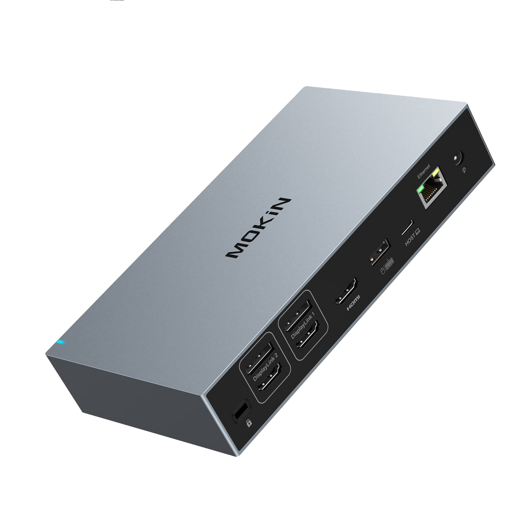 Dual Monitor Docking Station | 3x 4K & 120W Power