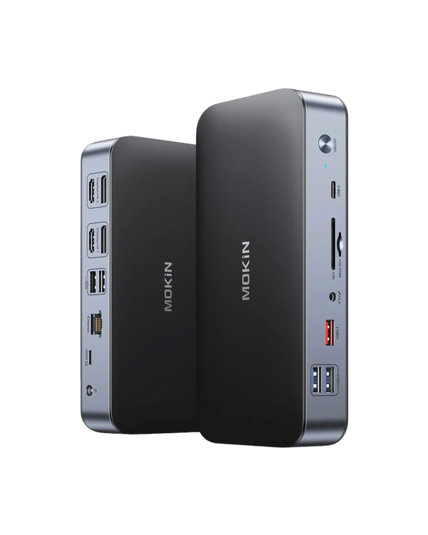 MOKIN 15-in-1 Dual Monitor DisplayLink Docking Station