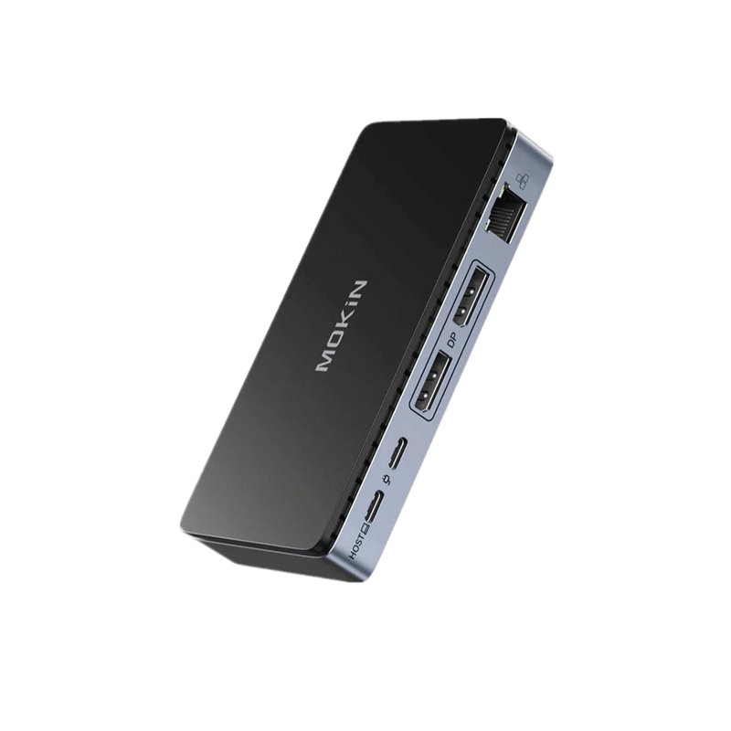 Mokin 8 IN 1 USB C Dock Dual 4K@60Hz DisplayPort