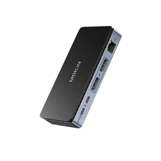 Mokin 8 IN 1 USB C Dock Dual 4K@60Hz DisplayPort