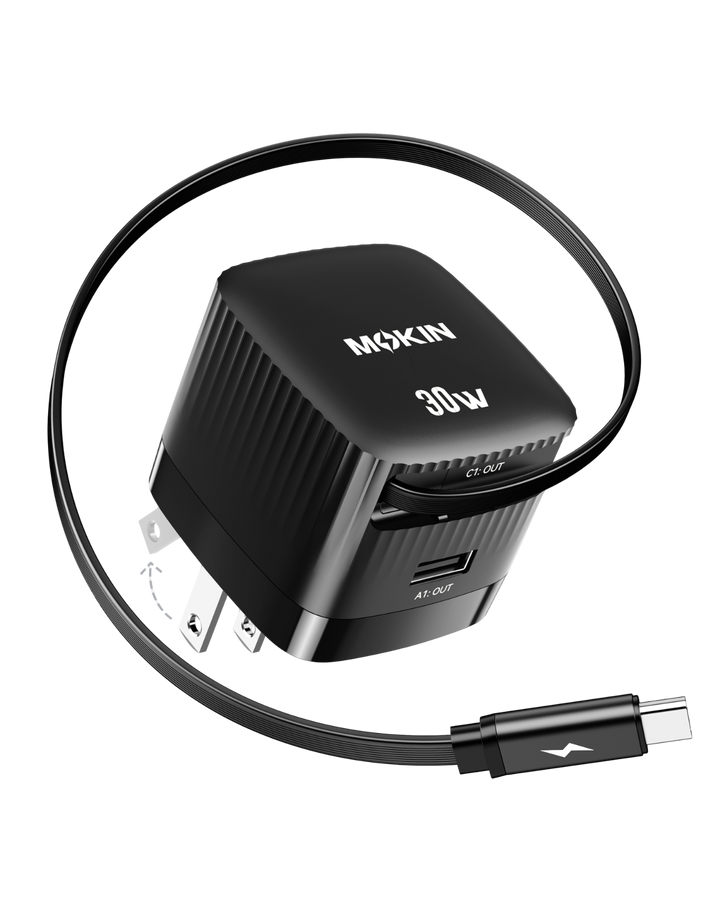MOKiN 30W Foldable GaN Charger