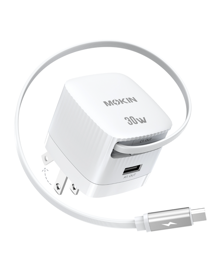MOKiN 30W Foldable GaN Charger