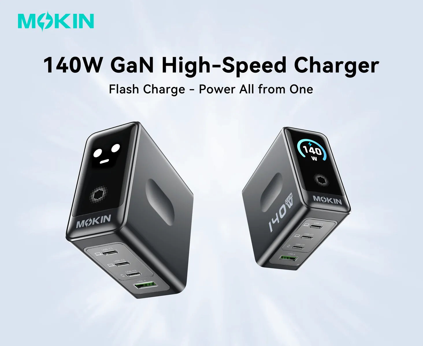 140W GaN High-Speed Charger