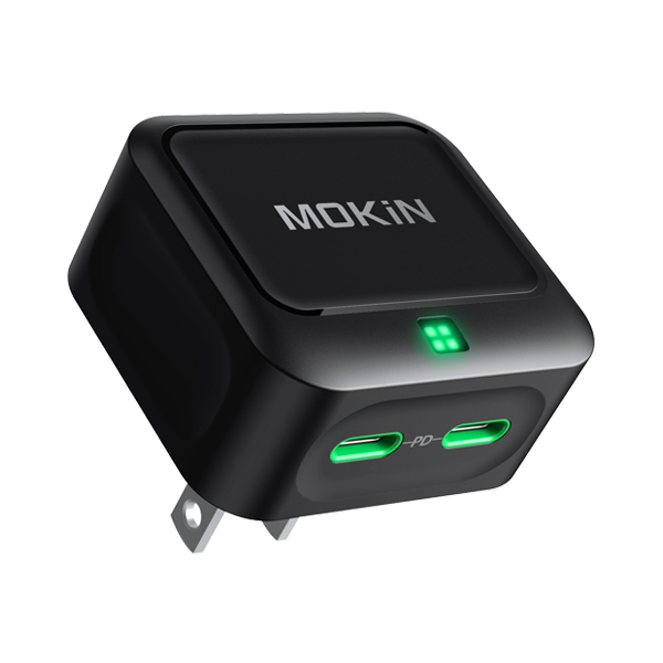 MOKIN Mini 40W Dual USB C Wall Charger