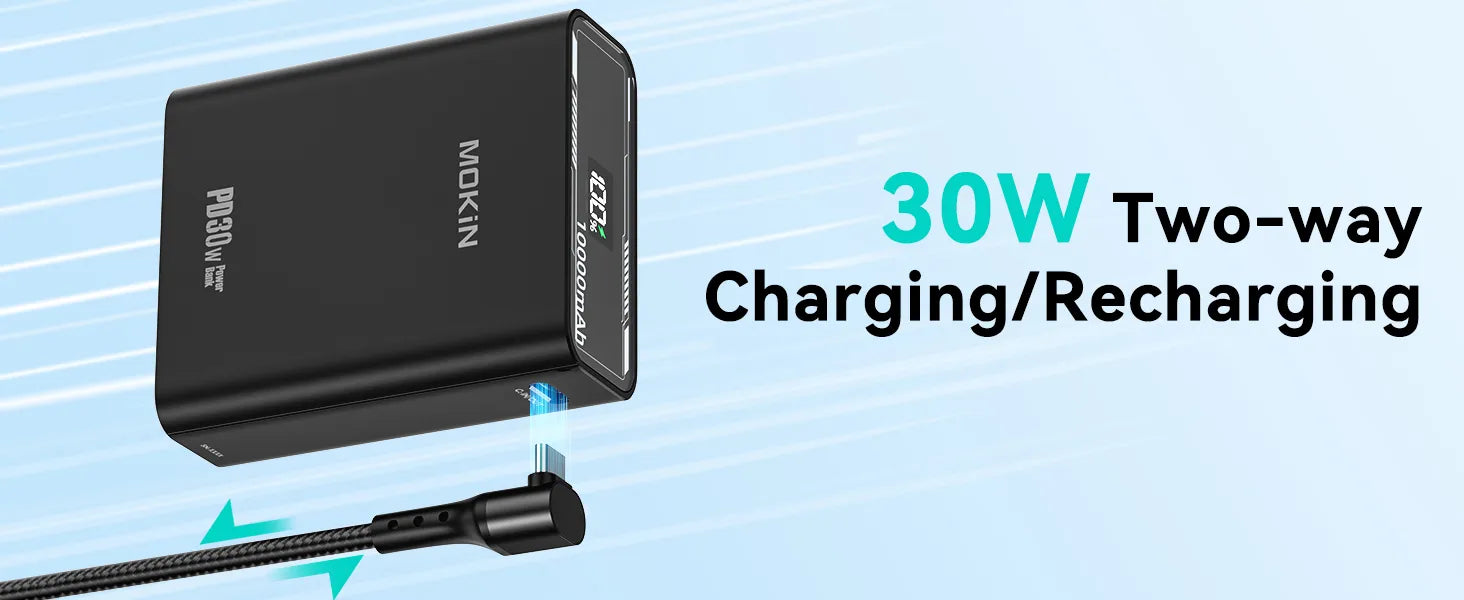 30W Two-way Charging/Recharging