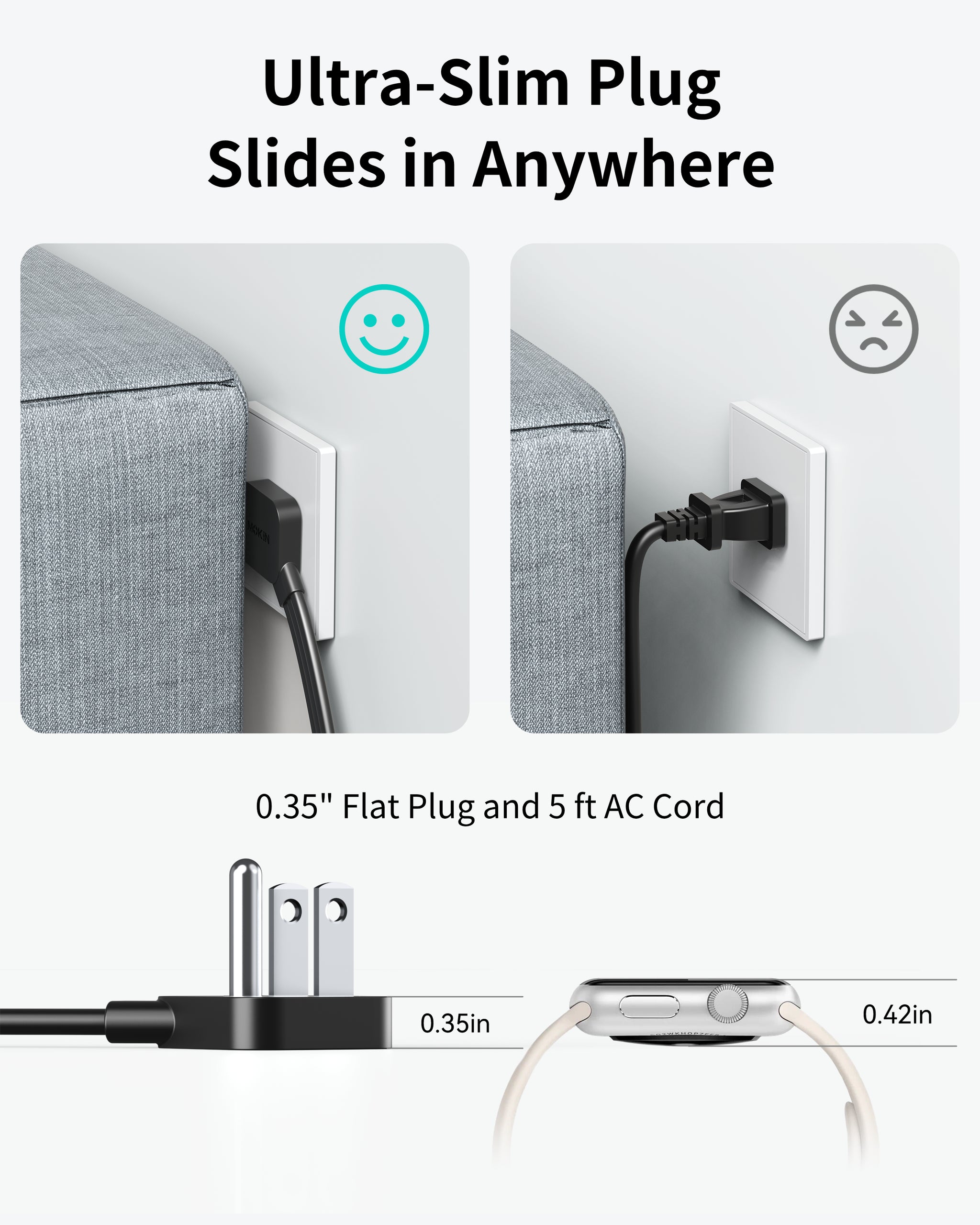 MOKiN 100W USB-C GaN Charging Station - 6 Ports Desktop Charger