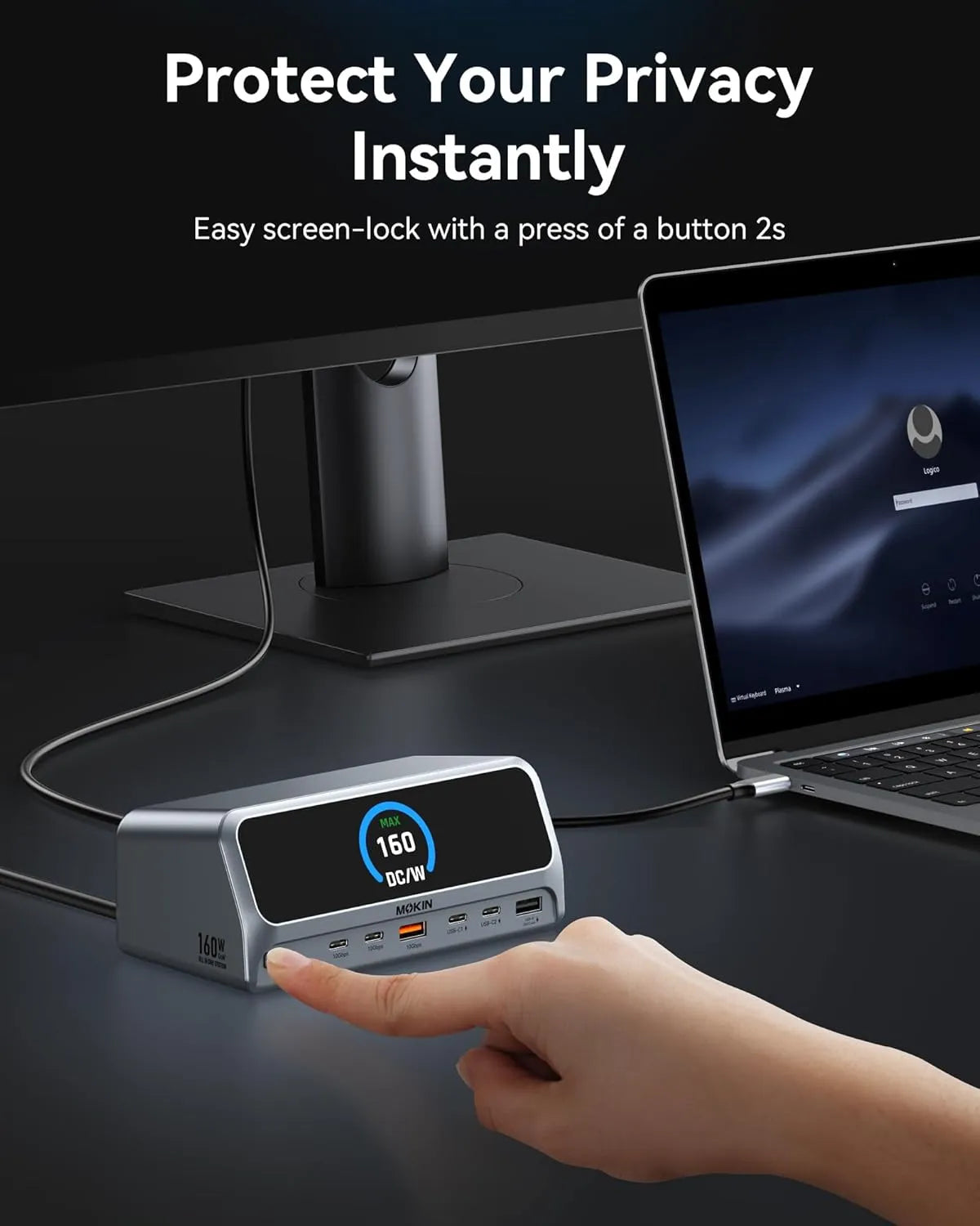 MOKiN 13-in-1 USB-C Laptop Docking Station 