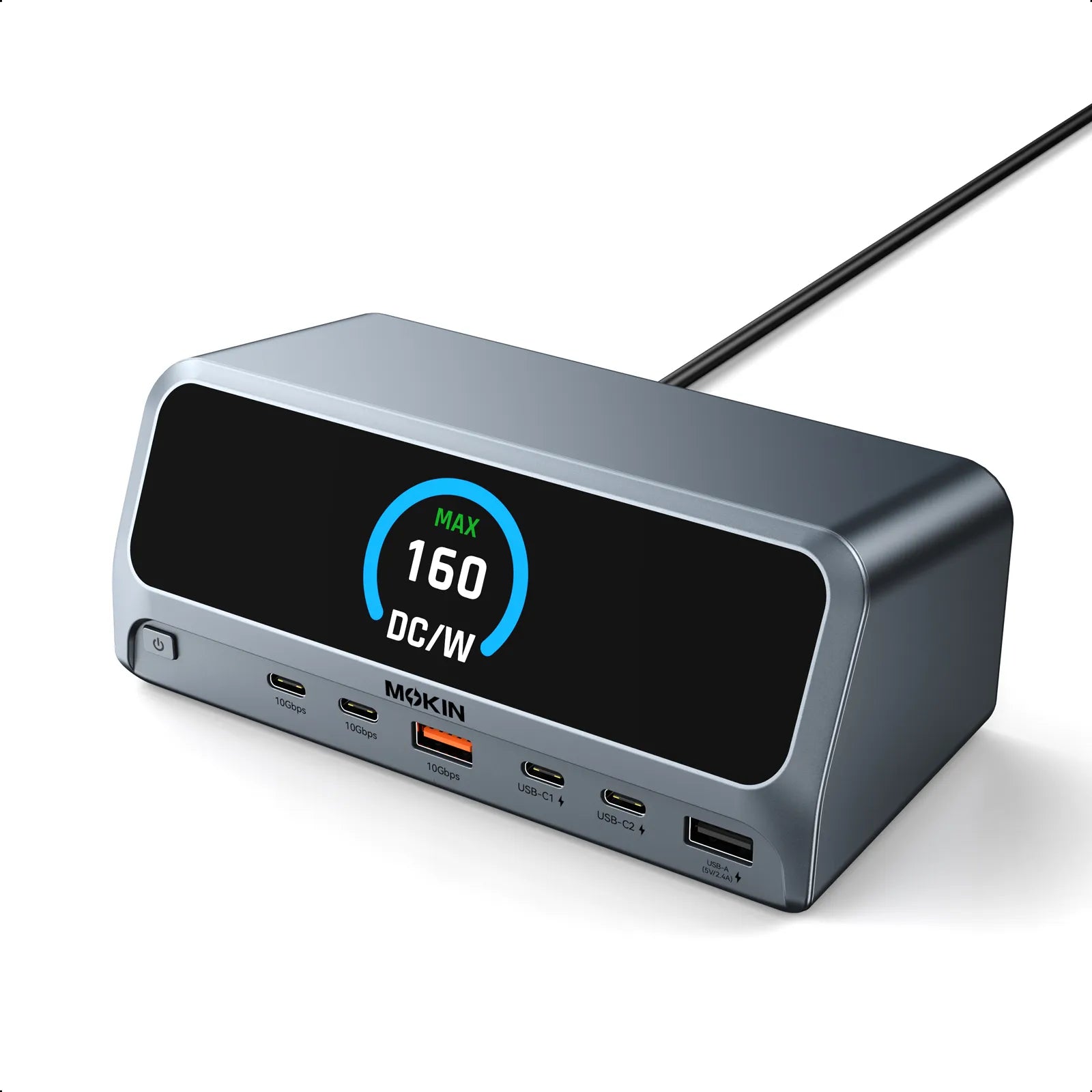 MOKiN 13-in-1 USB-C Docking Station with Smart LCD Display