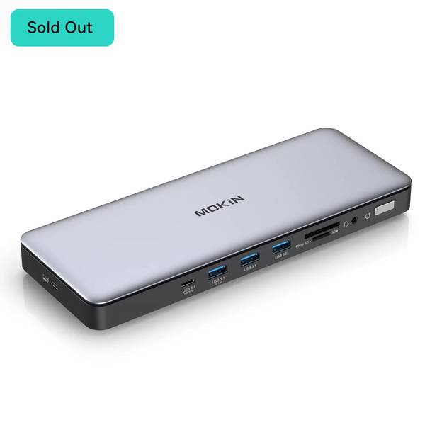 MOKiN 15-IN-1 Thunderbolt™ 4 Docking Station