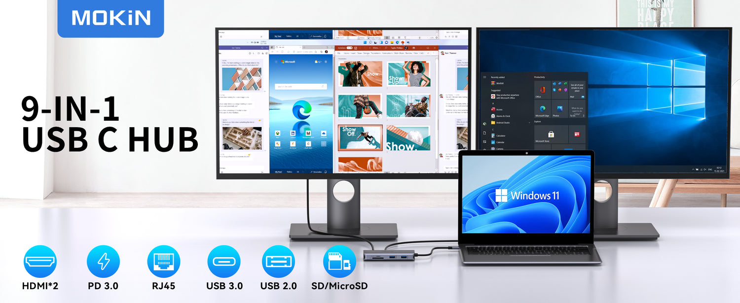 9 IN 1 USB C Adapter 