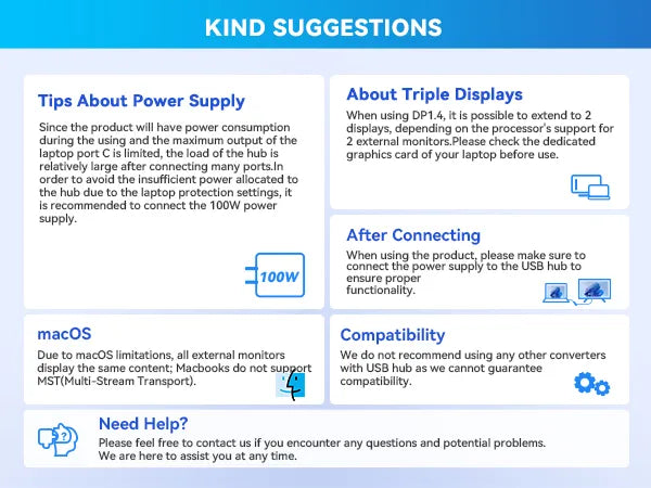 the suggestion of the  USB C Adapter 