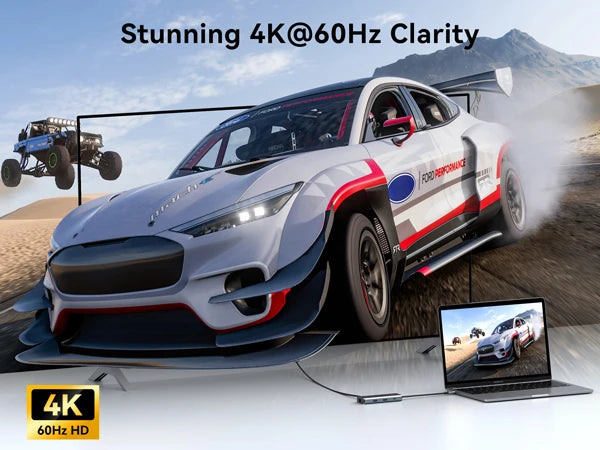 MOKiN 8 in 1 USB C Adapter with 100W PD and HDMI