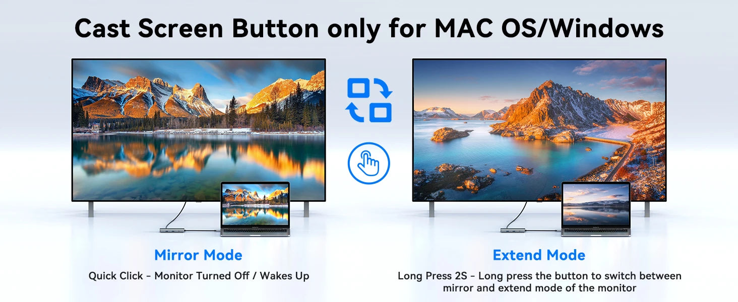 MOKiN 8 in 1 USB C Adapter with 100W PD and HDMI