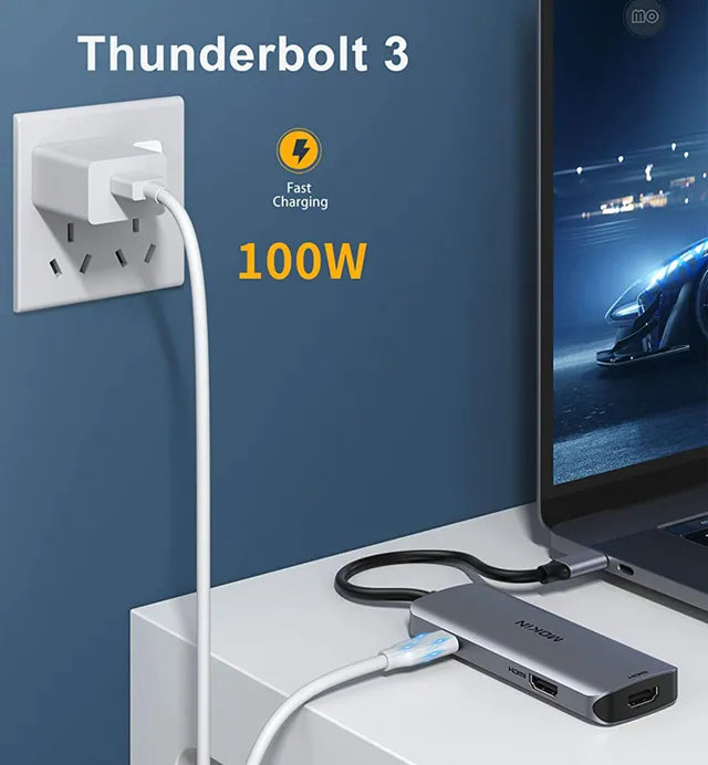 usb c hub powered