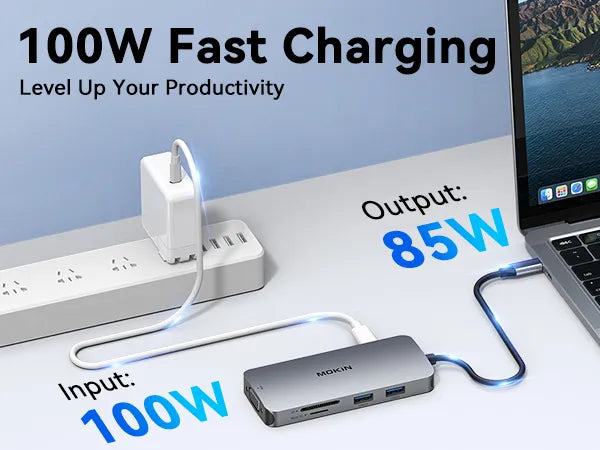 100W Fast charging