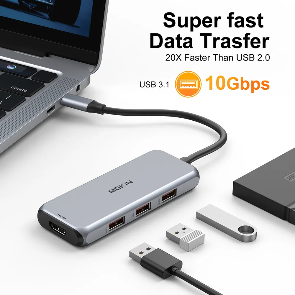 mokin usb c hub