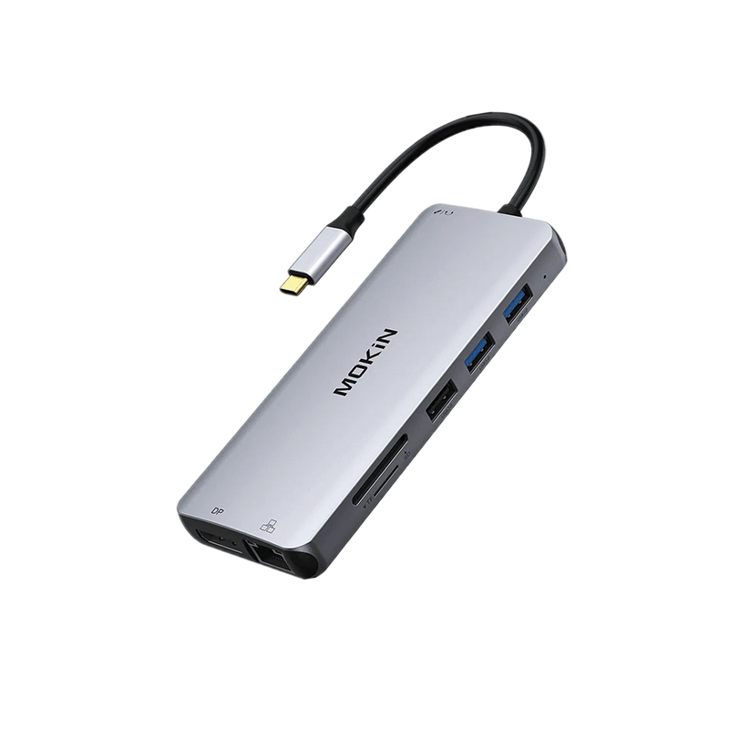 Mokin 12 In 1 USB C Desktop Hub with Dual Hdmi Adapter