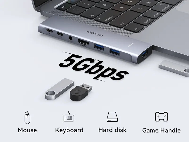 type c to usb hub adapter