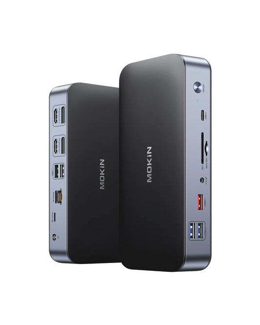 MOKIN 15-in-1 Dual Monitor DisplayLink Docking Station